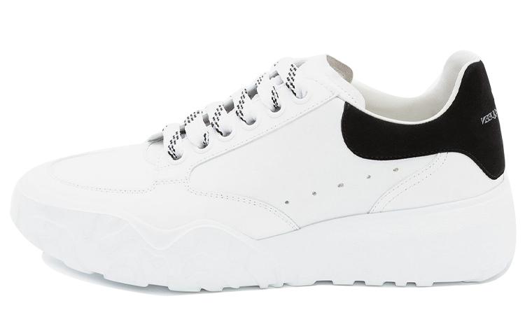 Alexander McQueen Court Trainer 'White Black' Women's
