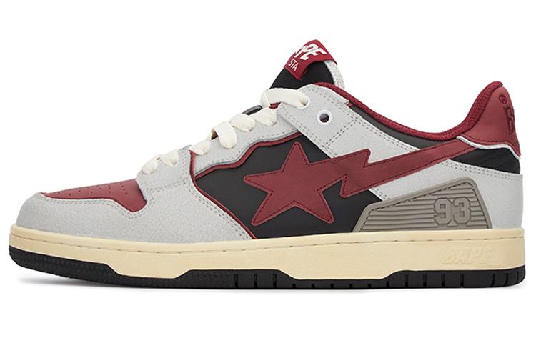 A BATHING APE Sk8 Sta #4 'Red'