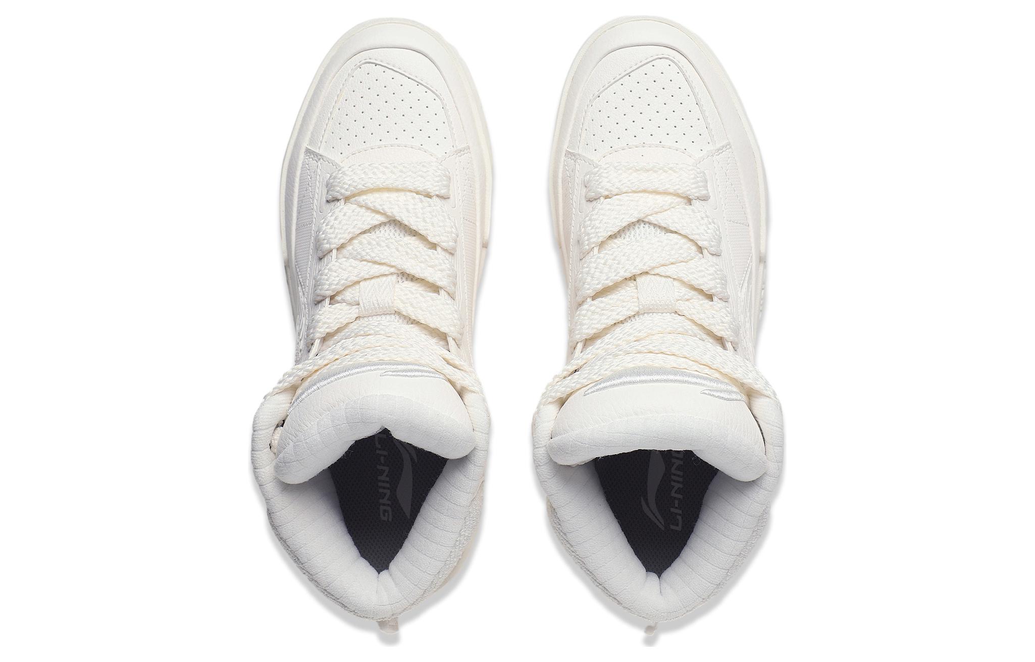 LiNing Mileage Anti Slip Wear Resistant Mid Top Skateboard Shoes Women's White купить в интернет-магазине Yoocart с быстрой доставкой по России.