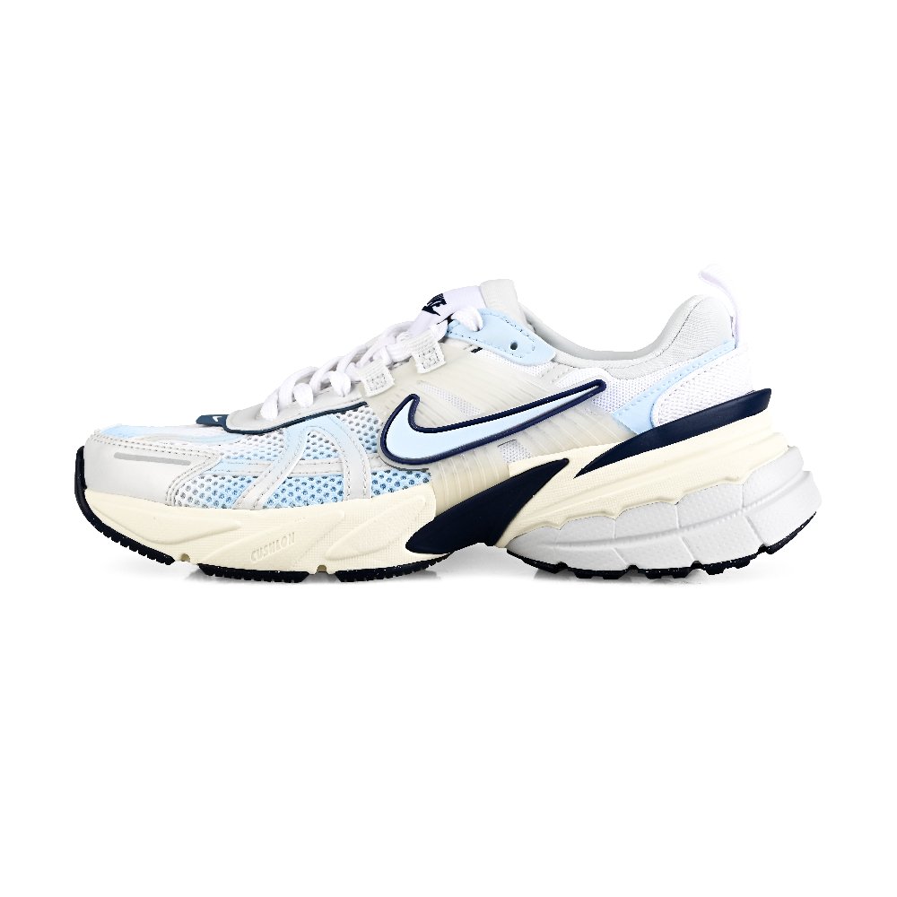 Nike V2K Run Anti-Slip Wear-Resistant Low-Top Running Shoes Women's Blue White