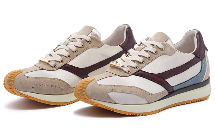 LI NING 1990 Zhengrong Casual Shoes Women's Low Top Light Ancient Yellow/Incense Apricot
