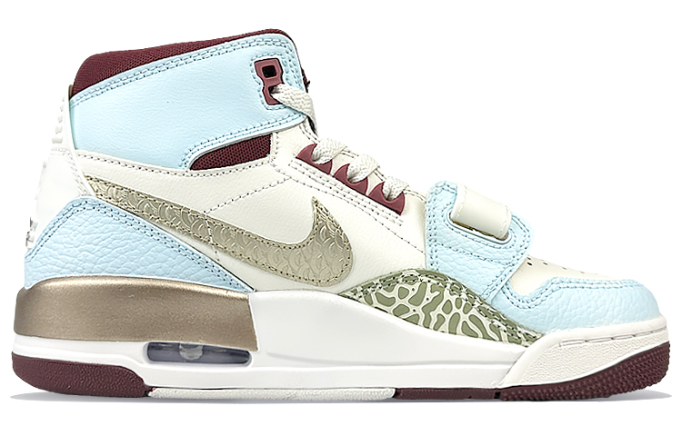 Jordan Legacy 312 High top Vintage Basketball Shoes GS Blue White купить в интернет-магазине Yoocart с быстрой доставкой по России.