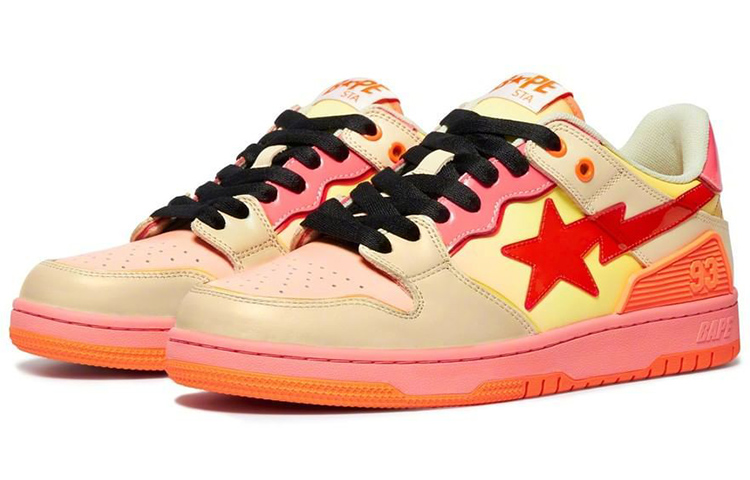 BAPE A BATHING APE Bape SK8 Sta Orange купить в интернет-магазине Yoocart с быстрой доставкой по России.