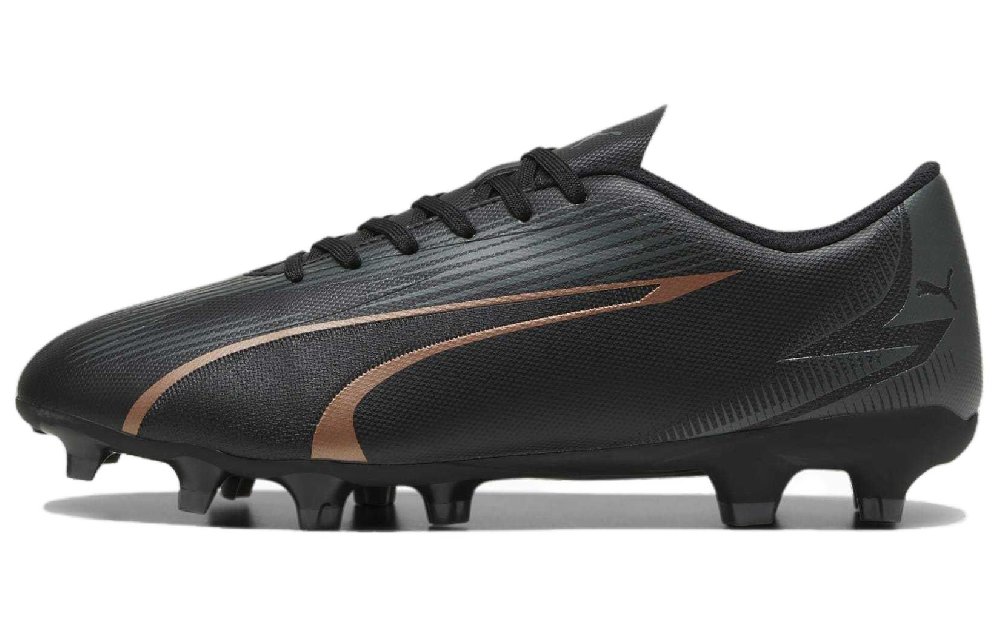 PUMA Ultra Play AG Short Rubber Studs FG Long Rubber Studs Slip Resistant Soccer Shoes Men's Black