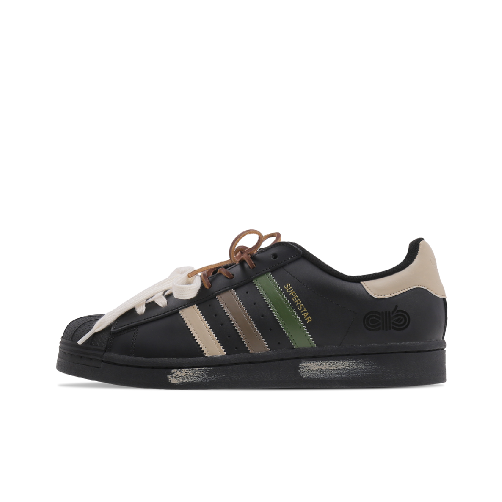 Adidas Originals SUPERSTAR Wear-resistant And Lightweight Low-Top Skateboard Shoes Unisex Black