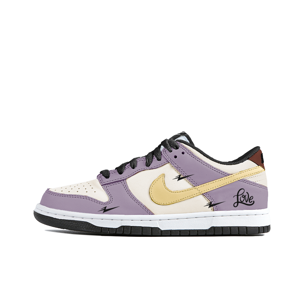 Nike Dunk Skateboard Shoes Unisex Low-Top White