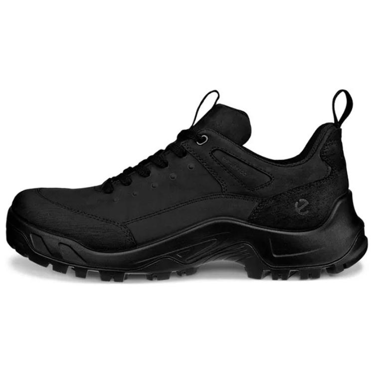 Ecco Off-road Series Wear-resistant And Waterproof Low-Top Casual Shoes Men's Black