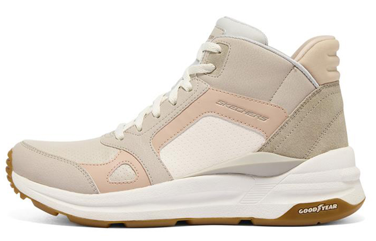 Skechers Global Jogger High Top Daddy Shoes Pink Women's
