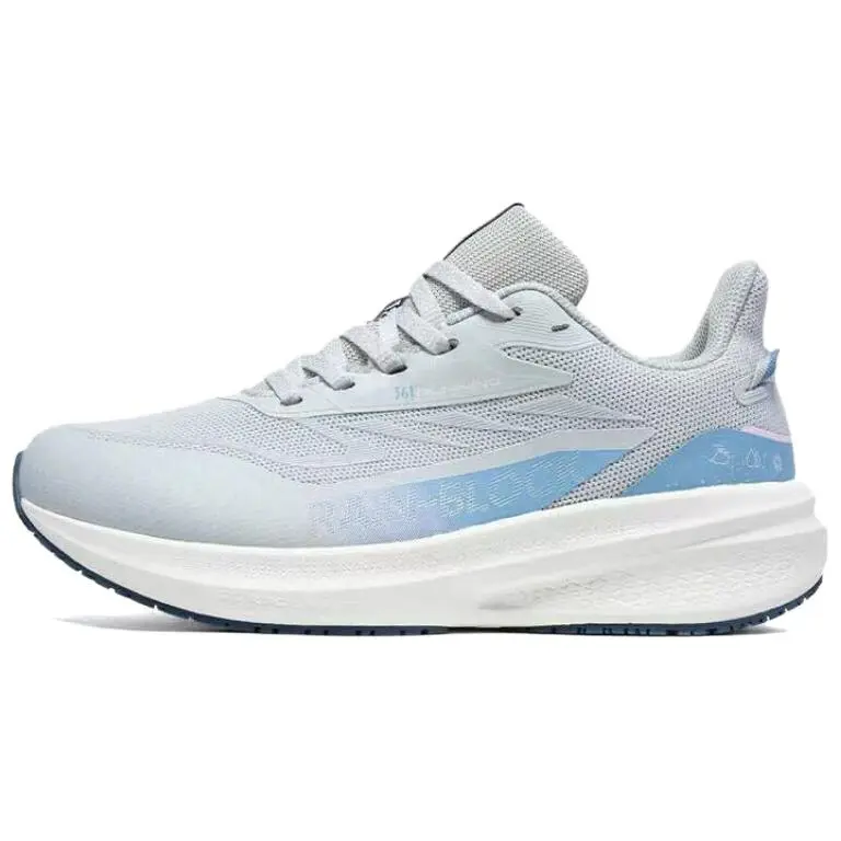 361° Cushioning, Wear Resistant Low top Casual Running Shoes Women's Gray Blue