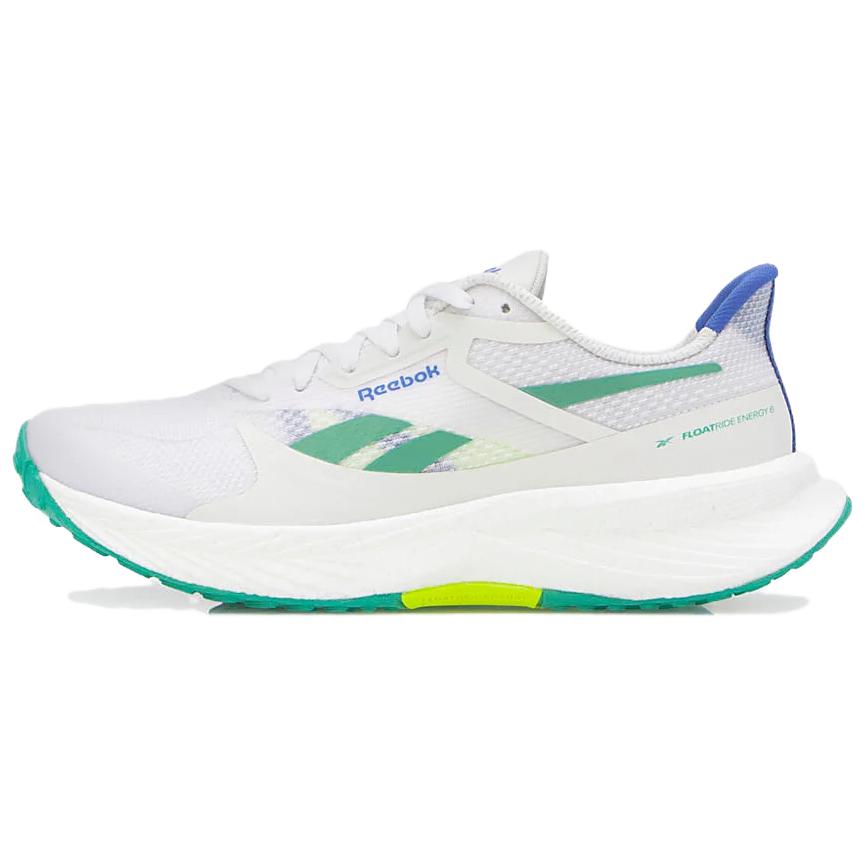 Reebok Anti-Slip Wear-Resistant Low-Top Running Shoes Women's White Green