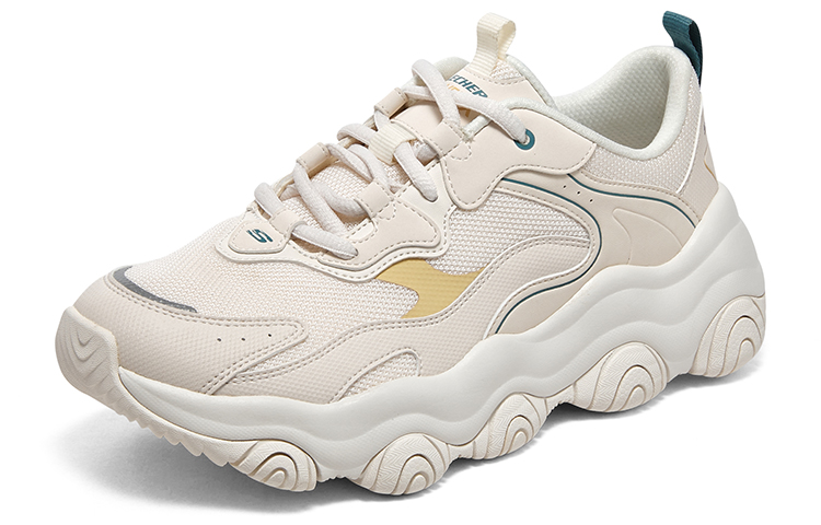 Skechers Old School Running Shoes D'lites 'Beige White' Women's купить в интернет-магазине Yoocart с быстрой доставкой по России.