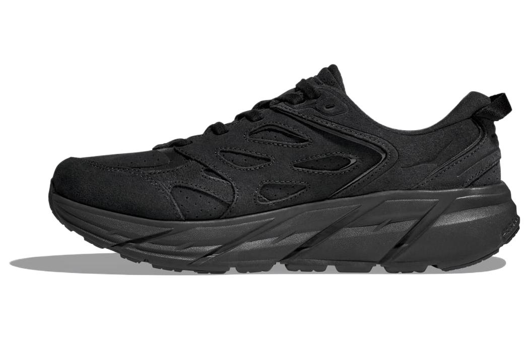 HOKA ONE ONE Clifton L Suede 'Triple Black'