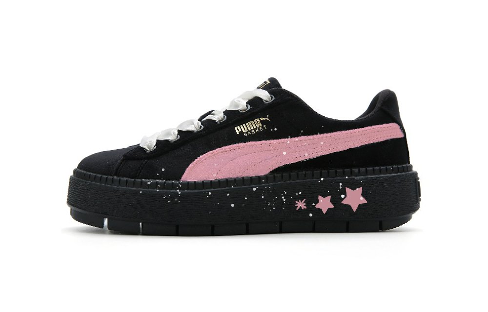 PUMA Platform Trace Rebellion Sweetheart Non-slip Lightweight Low-Top Skateboard Shoes Women's