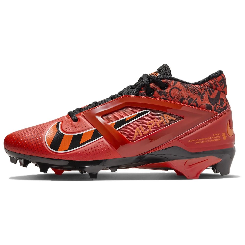 Nike Alpha Menace 4 Pro Picante Red Black