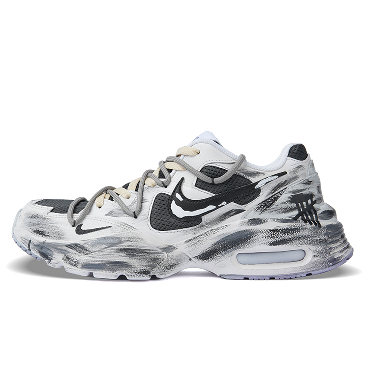 Nike Air Max Fusion Low-Top Running Shoes Women's Gray Black