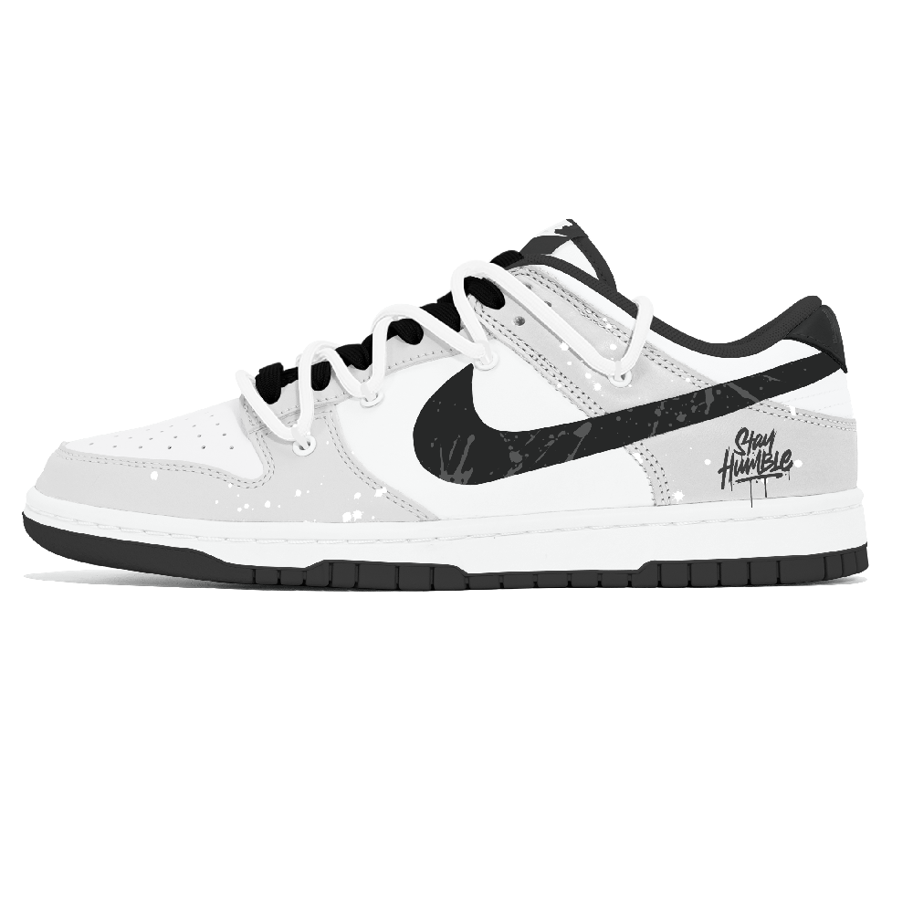 Nike Dunk Lemon Joy Abrasion Resistant Low Top Skateboard Shoes Unisex White
