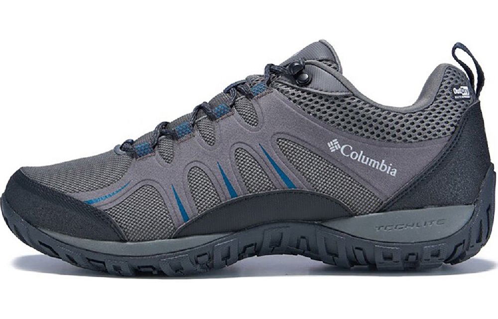 Columbia Outdry Low Top Outdoor Shoes Men's Gray