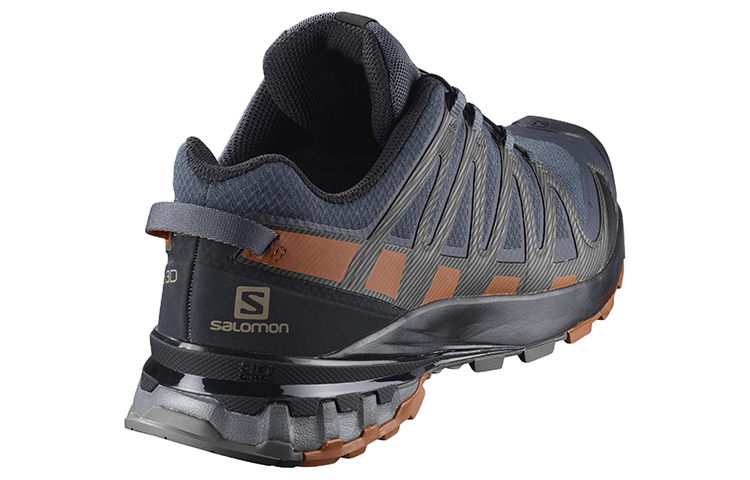 SALOMON XA Pro 3D V8 Abrasion Resistant Breathable Support Low Top Trail Running Shoes Men's Black Gray
