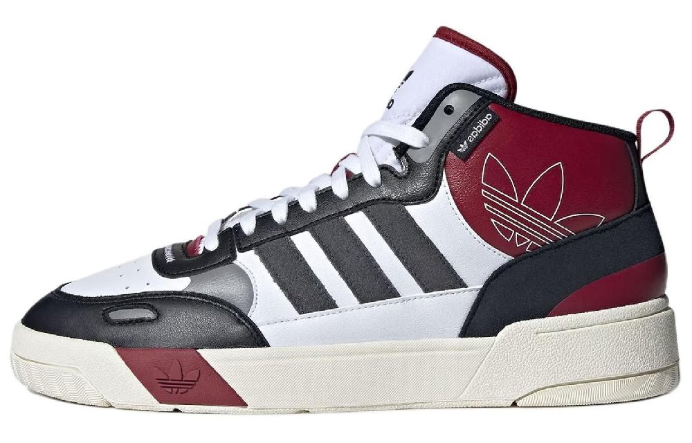 Adidas Originals Post Up Кроссовки для скейтбординга MID Top Красный черный белый Унисекс