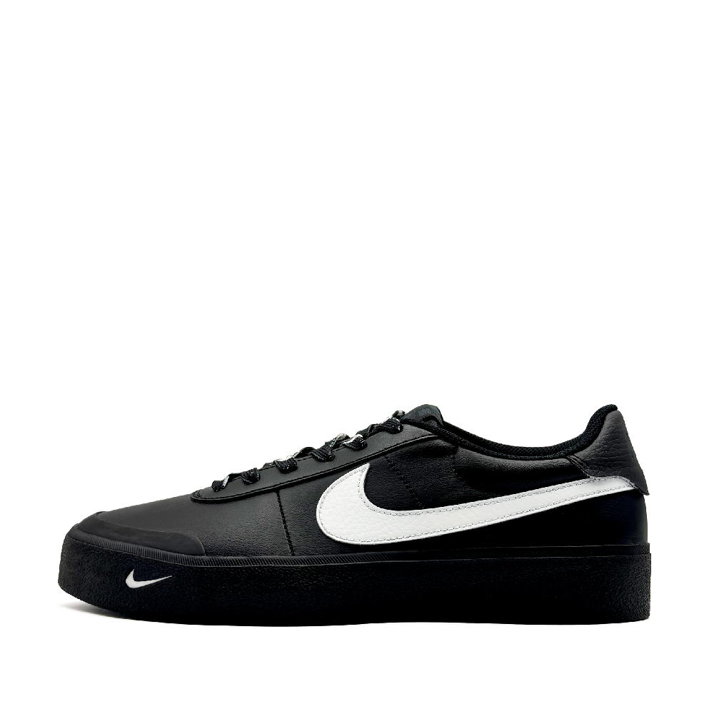 Nike Court Shot Sheng White Abrasion Resistant Low Top Skateboard Shoes Unisex Black White