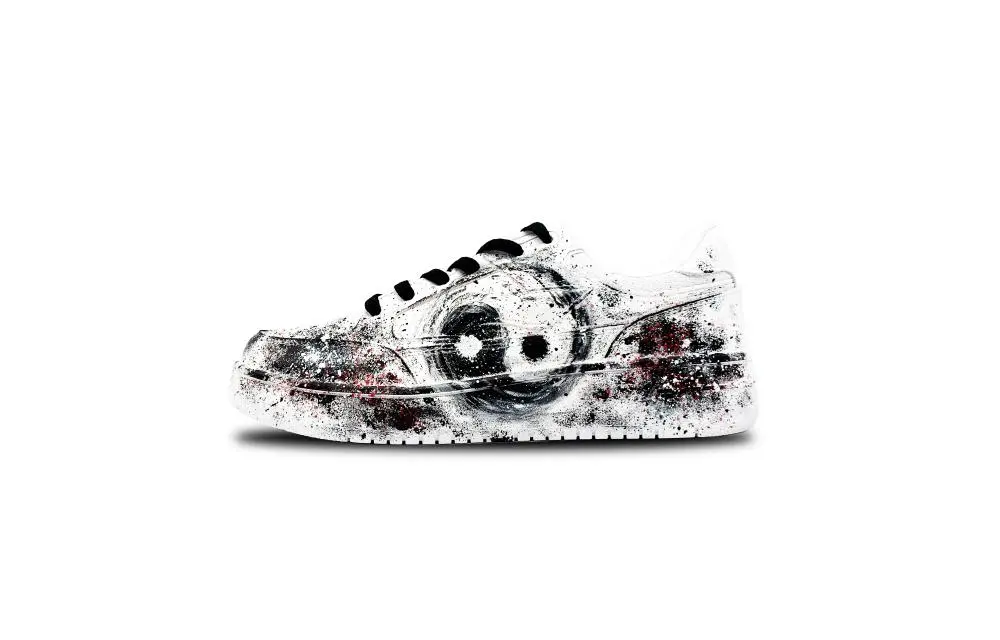 LiNing Tianji Abrasion Resistant Coverage Low top Skateboard Shoes Unisex White