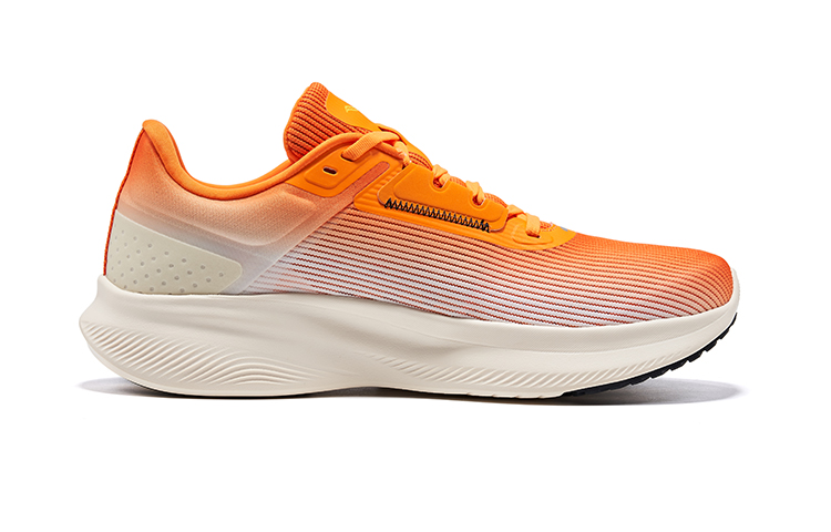 Saucony Vessel Cushioning Breathable Low-Top Casual Running Shoes Men's Orange Beige