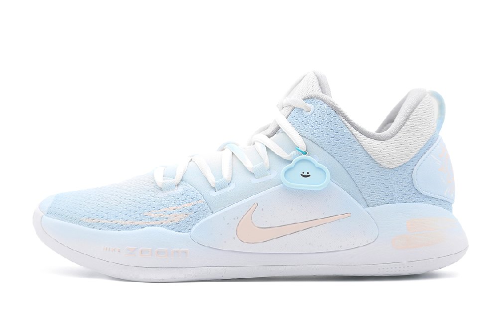 Nike Hyperdunk X Basketball Shoes Men Low-Top Blue Pink