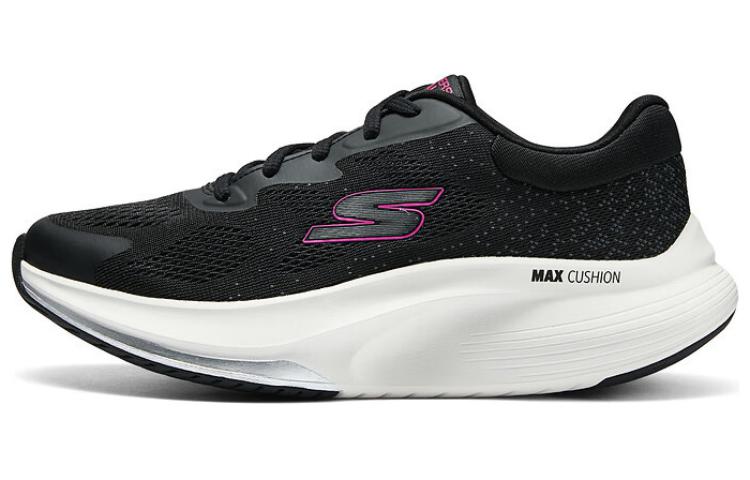 Skechers Cushioned Slip-Resistant Breathable Low-Top Casual Shoes Women's Black White