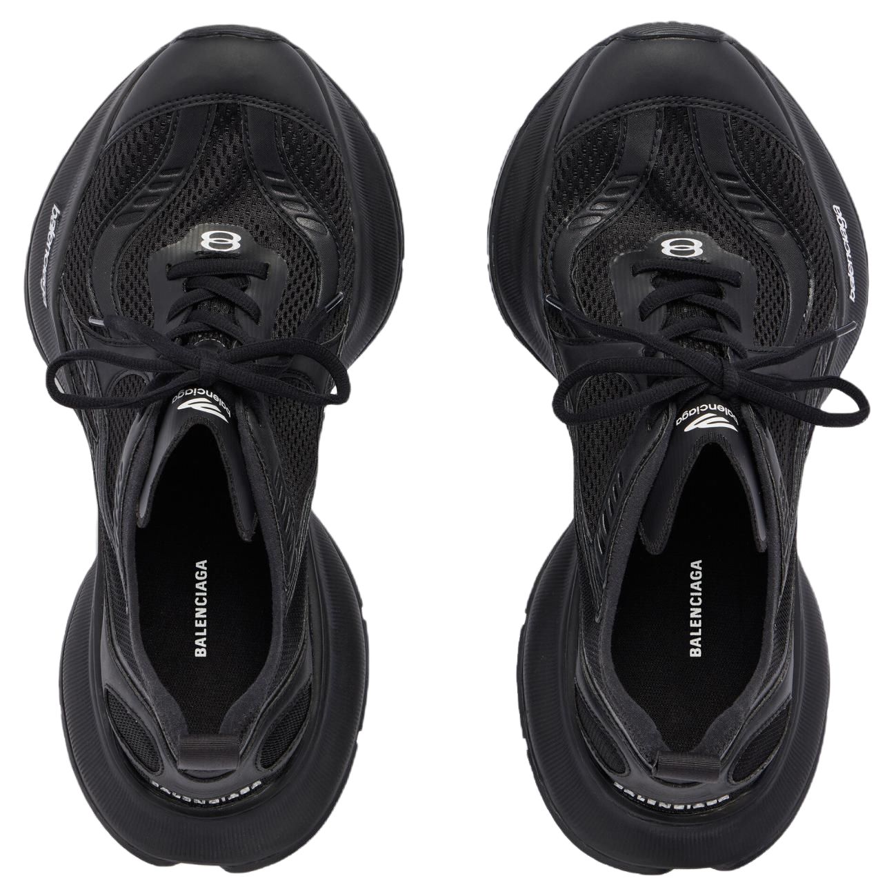 Balenciaga Circuit Low-Top Chunky Sneakers Running Shoes Women's Black купить в интернет-магазине Yoocart с быстрой доставкой по России.