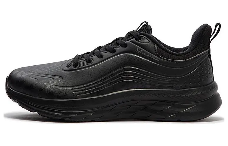 361° Cushioning, Wear Resistant Low top Running Shoes Women's Black