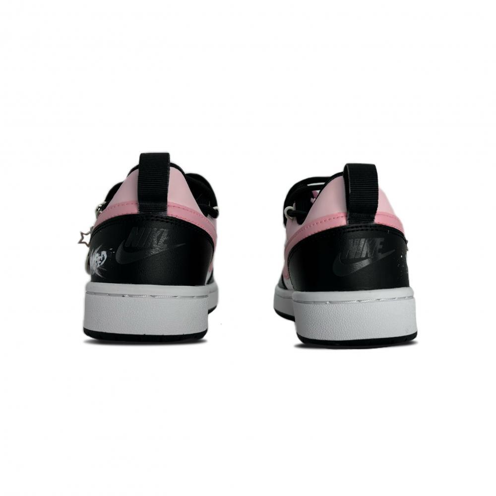 Nike Court Borough 2 Skateboard Shoes Women's Low top White/Pink/Black купить в интернет-магазине Yoocart с быстрой доставкой по России.