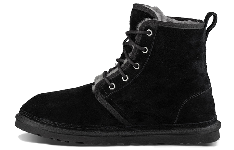 UGG Harkley Fleece Lined Snow Boots Black