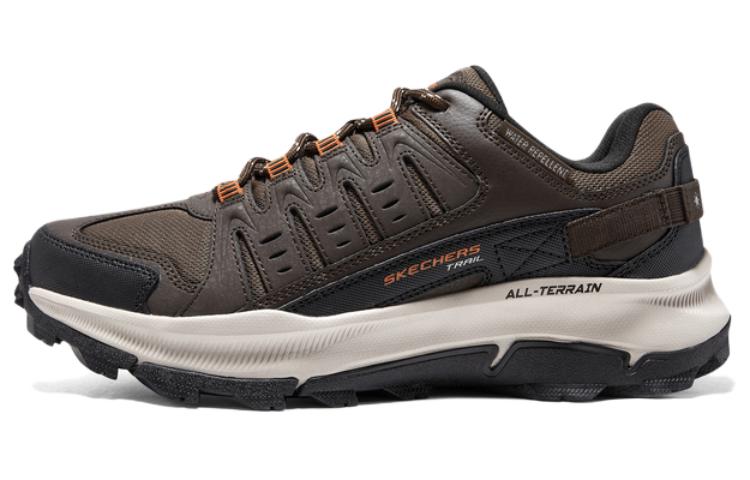Skechers Cushioned Anti-Slip Wear-Resistant And Water-Resistant Low-Top Outdoor Shoes Men's Brown