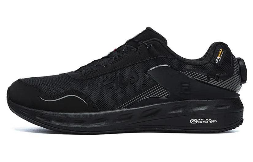 FILA LYNX BOA Cushioning Anti-Slip And Wear-Resistant Low-Top Casual Shoes Men's Black