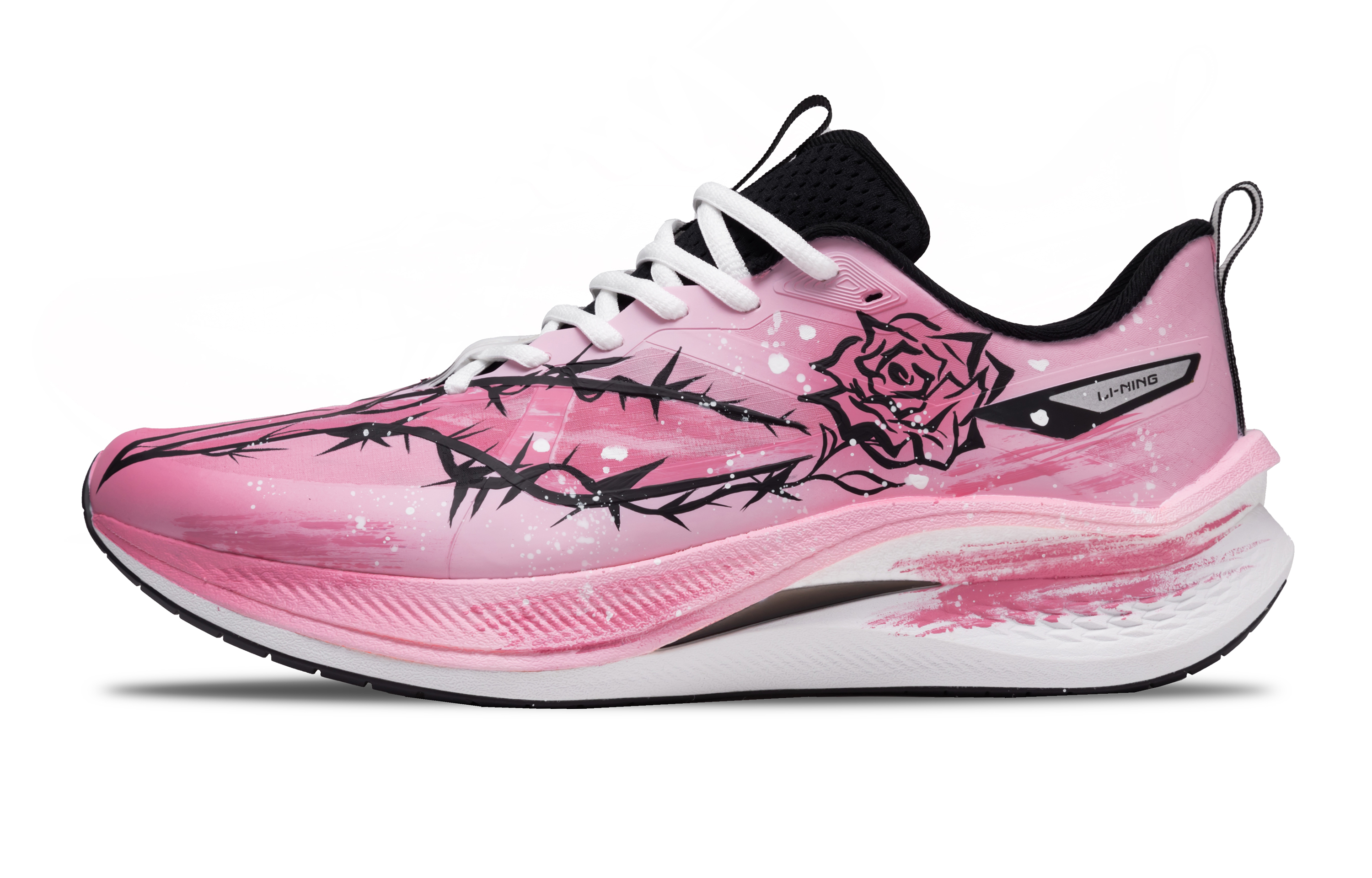 LINING Red Hare 7 Pro Running Shoes Men's Low top Pink Blue купить в интернет-магазине Yoocart с быстрой доставкой по России.