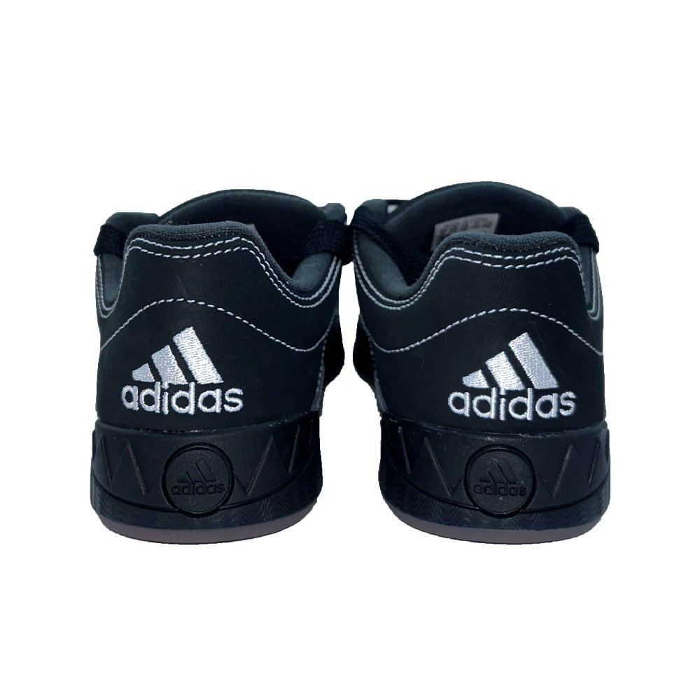 Adidas Originals Adimatic Height-Enhancing Wear-Resistant Lightweight Low-Top Skateboard Shoes Unisex Black White