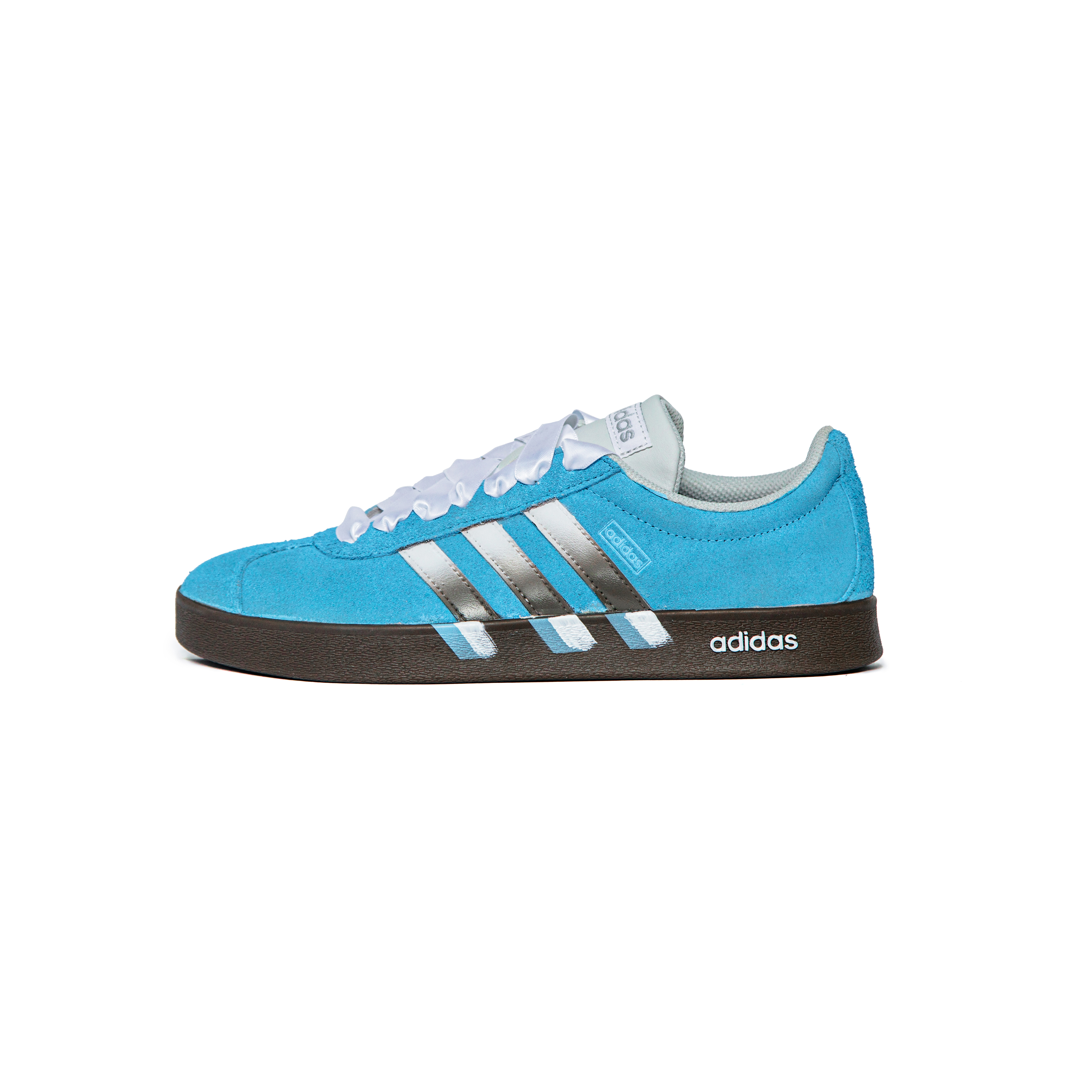 Adidas VL Court 2.0 Skateboard Shoes Unisex Low top White