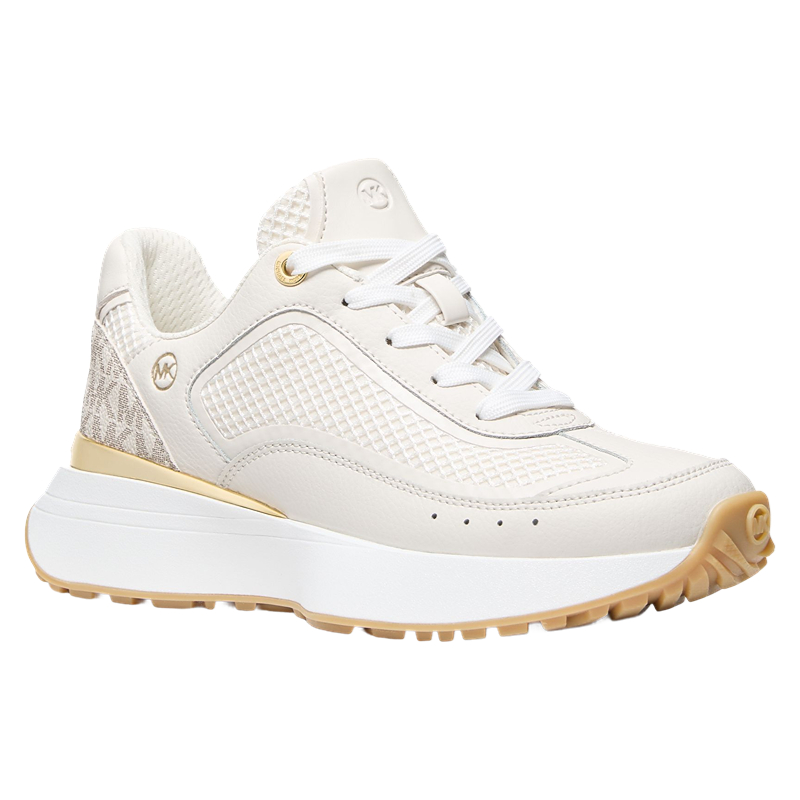 MICHAEL KORS MK Ari Low top Casual Shoes Women's Vanilla White