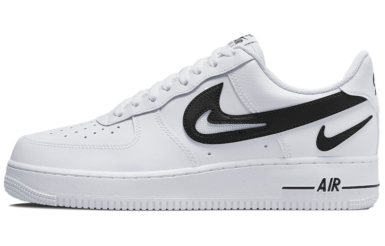 Nike Air Force 1 Low '07 Fm Cut Out Swoosh White Black