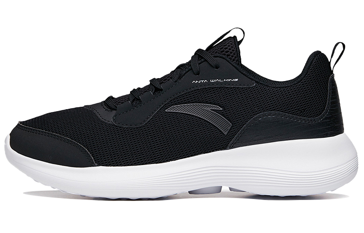 Anta Shock Absorbers With Slip Resistant And Abrasion Resistant Properties Low Top Training Shoes Men's Black