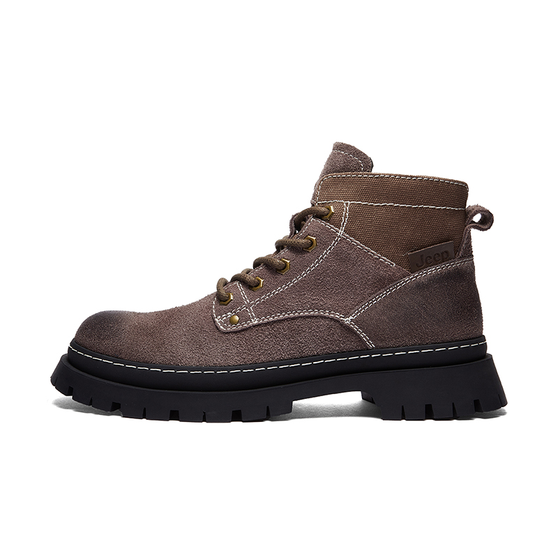 Jeep Short Martin Boot Men's Dark Brown