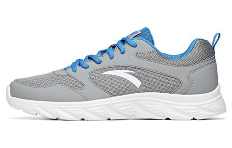 Anta Shock Absorbers With Slip Resistant And Abrasion Resistant Properties Low Top Running Shoes Men's Light Blue