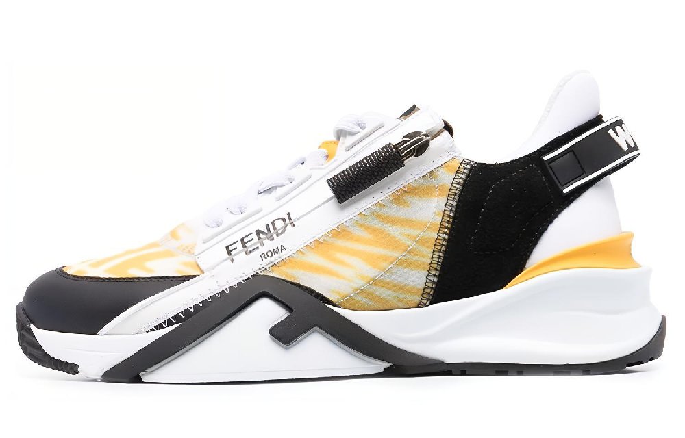 FENDI Women's Flow FF Motif Low 'Yellow'