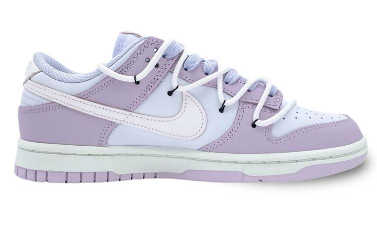 Nike Dunk Low 'Atmosphere Pink' Low top Skateboard Shoes Women's White Purple купить в интернет-магазине Yoocart с быстрой доставкой по России.