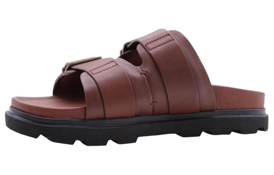 UGG Capitola Buckle Slide Sandal Cognac купить в интернет-магазине Yoocart с быстрой доставкой по России.