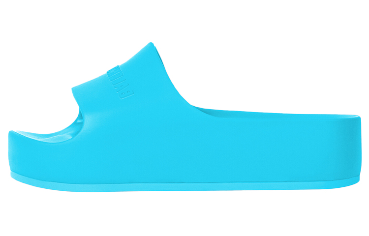 Balenciaga Chunky Slide Blue Women's