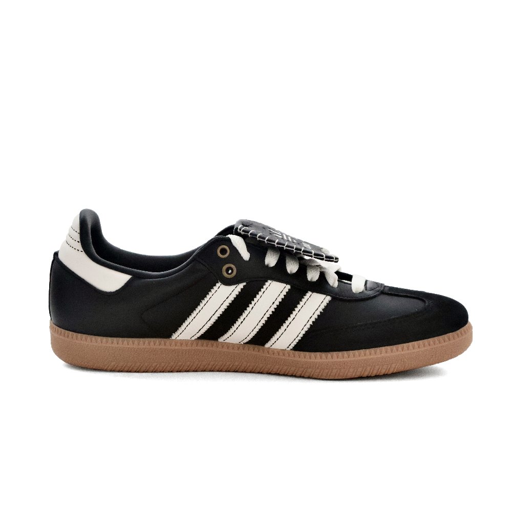 Adidas Originals Samba LT Anti-Slip And Wear-Resistant Lightweight Low-Top Skateboard Shoes Women's Black Beige White