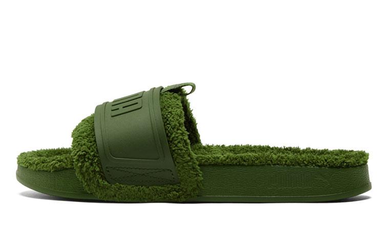 PUMA Leadcat Ylm Slide Winter Slipper Green