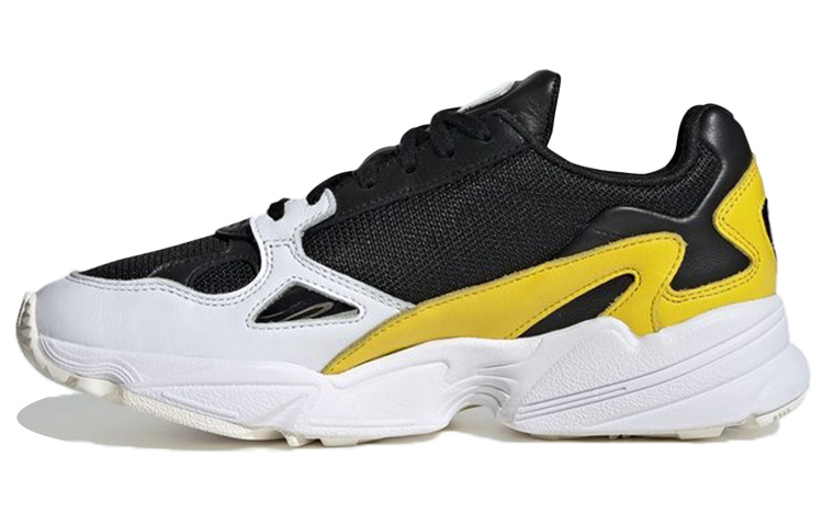 Adidas Falcon 'Black Yellow White' Women's