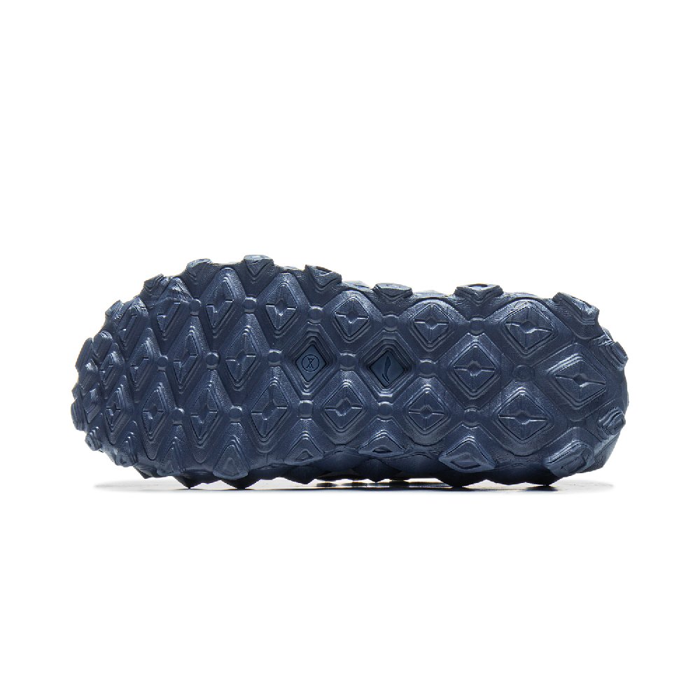 ANB x LiNing Anti Slip Wear Resistant Low Top Casual Shoes Unisex Blue